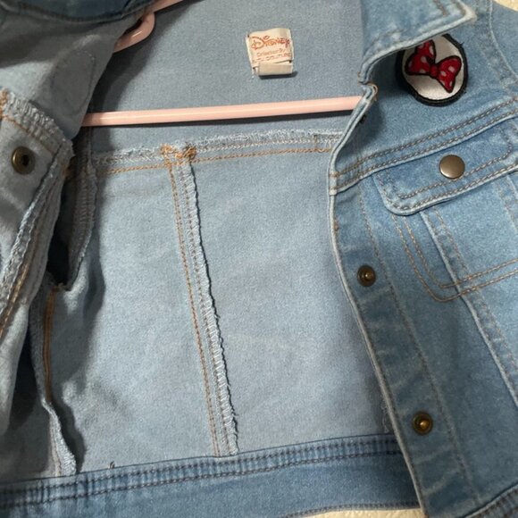 Disney Minnie Mouse Jean Jack & Vest Bundle Size 2T - Picture 7 of 14
